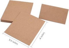 Tosnail 50 Pieces Rustic Wooden Place Card Holders with 50 Kraft Paper Cards …