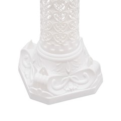 4PCS Roman Columns Wedding Column Stand,White Romantic Wedding Roman Column