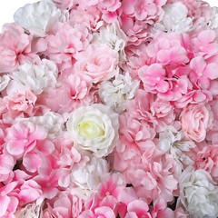 6* Premium Flower Wall Panels Artificial Wedding Decor Party Home Floral Decor