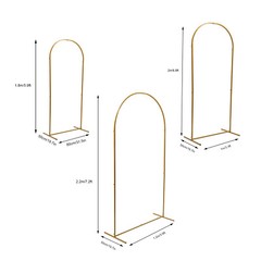Metal Wedding Arch Stand Square Wedding Arches with Ceremony Garden Balloon Arch