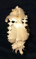 Vintage 1950s Wedding Cake Topper Coast Novelty Mfg. Co Bride & Groom