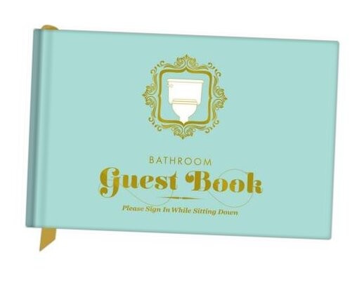 Bathroom Guest Book
