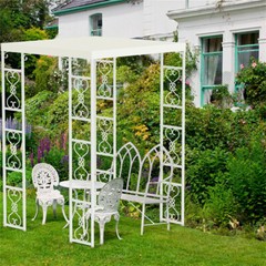 Heavy Duty Outdoor Wedding Canopies Gazebo Frame Garden Arch for Climbing Plants