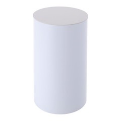 5Pcs White Wedding Round Cylinder Stands Round Display Cylinder Pedestal Stands