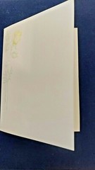 VINTAGE Invitation/ Announcement Cards 50 Card/pk 5″ x 6 1/2″ Embossed