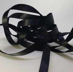 Poly Satin Ribbon 9 mm x 22 m Double Faced Woven Edge Wedding Invites and Craft