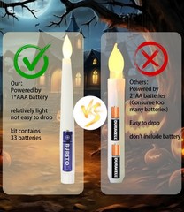 Tenmiro – Candles Wand Magic Hanging Candles Flameless Warm