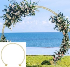 Extra Large Garden Arch 7.2Ft Wide 9.2Ft High Wedding Arch Ceremony Outdoor