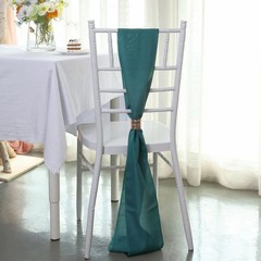 75 Polyester CHAIR SASHES Bows Ties Wedding Party Reception Decorations SALE