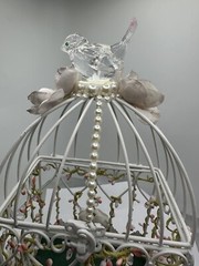 Wedding Centerpiece Cage 12”