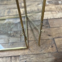 Brass And Glass Display Box