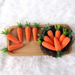 Artificial Carrots Miniature for Home Party Decorative Use DIY Crafts 36 Pieces