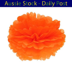 Pom Poms Tissue Paper Pompoms Wedding Baby Shower Birthday Party 6″-10″ 5pcs
