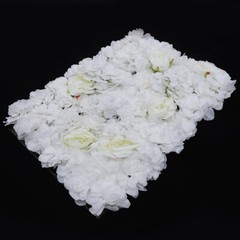 6pcs Artificial Rose Hydrangea Flower Wall Panels Wedding Party Decor 60 x 40cm