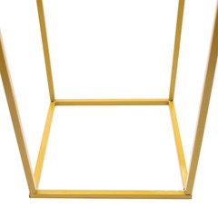 Set of 2 Gold Wedding Flower Stands Flower Display Rack For Wedding Party Decor