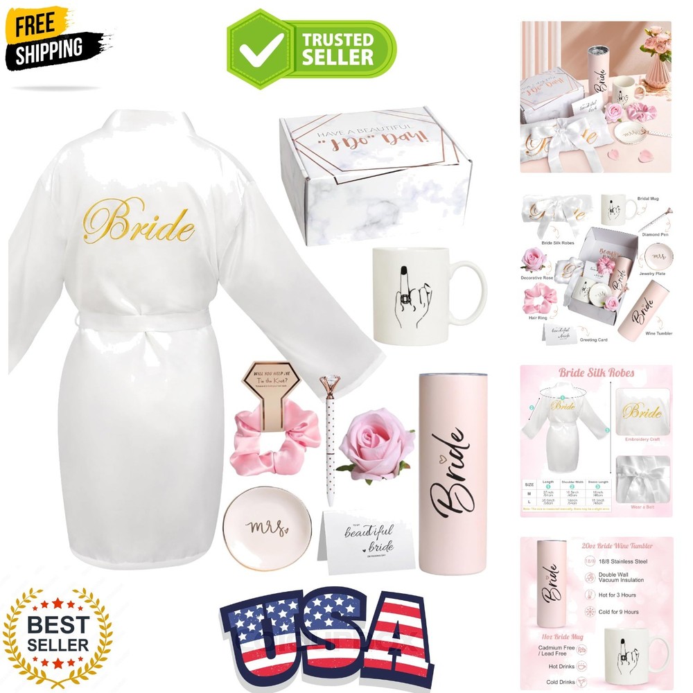 8Pcs Bridal Shower Gift, Bride to Be Gifts, Bridal Shower Gifts for Bride to …