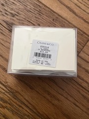 Crane & Co. Cards- Envelopes 25 Pack CC0216 Made in USA Dalton MA Fast Ship