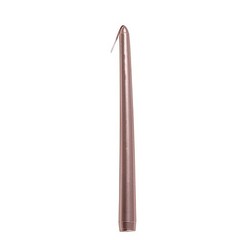 120 Rose Gold Premium 10″ Taper Candles Unscented Dinner Wedding Decoration