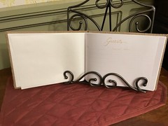 Gartner Studios XO Rustic Brown Burlap Guest Book Wedding Collection – NEW!