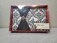 STUDIO HIS & HERS GUEST BOOK BLACK AND WHITE
