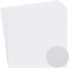 Fuyoooo 100 Sheets Teabag Paper 16.5×16.5 Wet Strength Art