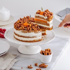 Wedding Cake Knife and Server Set Silver,Stainless Steel Cake Cutting Set,