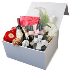 CECOBOX Gift Box 11.4″x7.5″x2″ Matte 11.4″x7.5″x2″ (Pack of 1) White