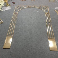 Geometric Arch Wedding Backdrop Decor Stand
