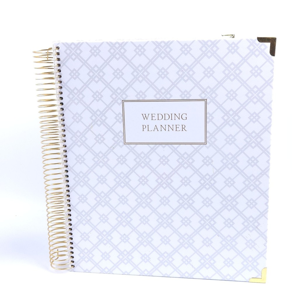 Wedding Planner and Organizer Book Engagement Gift Hardcover for Couples Brides