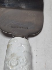 Ceramic Wedding Cake Knife & Server