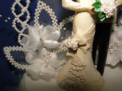 New Wilton Designer Series «NEW BEGINNING» Wedding Cake Top # 110-857
