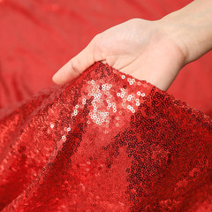 Sequin Arch Backdrop Cover 6.6Ft Wedding Red Arch Cover Christmas Balloon Arch B