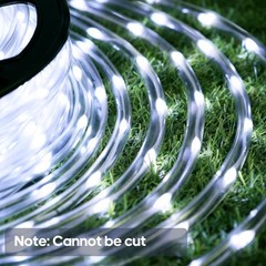 100Ft 720 LED Rope Lights Outdoor Waterproof with Remote, 8 Modes and 4 Brigh…