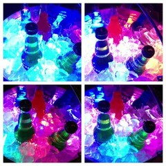 New 24 pcs Multi-Color Changing underwater LED Submersible Candles LED tealights
