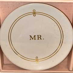 Mr. & Mrs. Ring Dish 2 Count Wedding Trinket Dish Gartner Studios New In Box