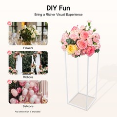 10Pcs Flower Display Stands Steel Floral Showing Rack Decor for Wedding Party