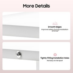 4pcs Metal Flower Stand Square Column Stand Wedding Banquet Hall Party Decor New