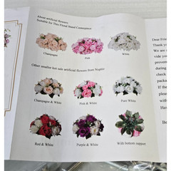 Clear Acrylic Tabletop Center Piece for Flowers New See Photos / No Flowers