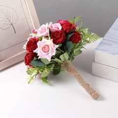 Bridal Wedding Bouquet Floral Wedding Centerpieces Decorative Artificial Flowers