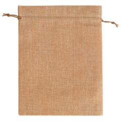25-100 Pcs Wedding Burlap Bags Linen Jewelry Pouches Jute Hessian Gift Bag Favor