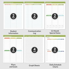 Teacher Planner 2026-2027 Academic Year, Lite Lesson Planner Book with Marble