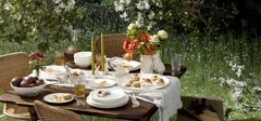 Lenox 897943 Wicker Creek Bunny Candle Holders, Set of 2, 2 Count, Ivory