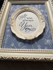 Hallmark Our Vows Wedding Gift Set Keepsake Frame & Vow Books New Sealed