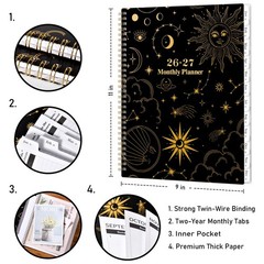 2026-2027 Monthly Planner – 9» x 11», Monthly Calendar Planer 2026-2027, MA…