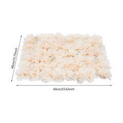 6pack Artificial Silk Hydrangea Flower wall Panel Wall Decor wall Panel