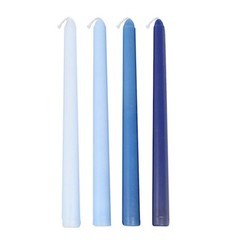 12 Blue Premium 10″ Taper Candles Unscented Dinner Party Wedding Decorations