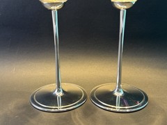 2 Sets Kate Spade x Lenox «Mr.» & «Mrs.» Champagne Glasses Candle Stick Holders