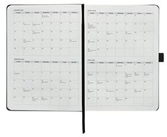 2026 Weekly Planner – Effective Planning System to 7×9 Inch – Black – 2026