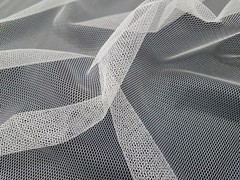 IVORY – SUPER SOFT TULLE NET FABRIC – BRIDAL, EVENTS & DECOR – 280cm wide