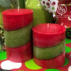 Wicks N More Holiday Magic Scented Candles Apples Cinnamon Clove And Vanilla